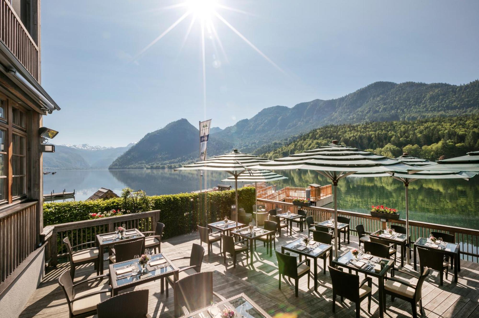 Tauroa Seehotel Grundlsee Exterior foto